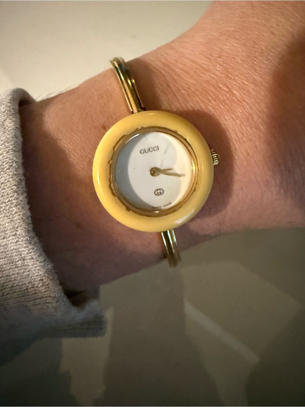 Gucci Yellow Bezel
